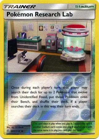 Pokémon Research Lab, catalogue front