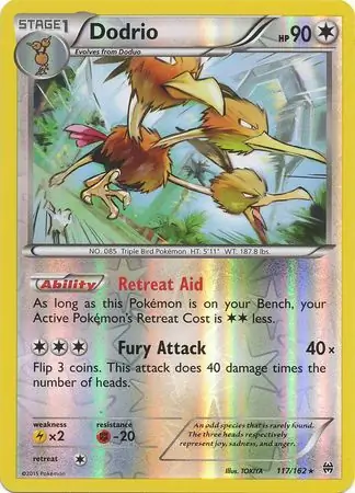 Dodrio, catalogue front