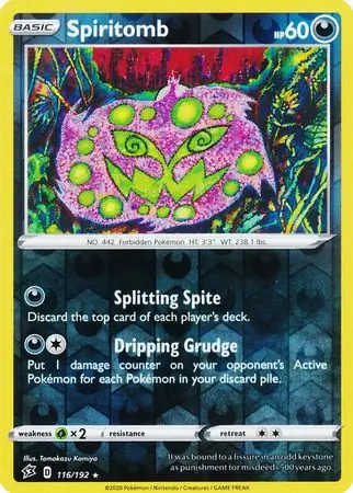 Spiritomb, catalogue front