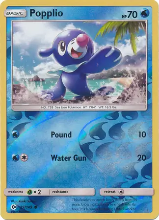 Popplio, catalogue front