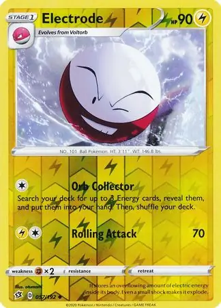 Electrode, catalogue front