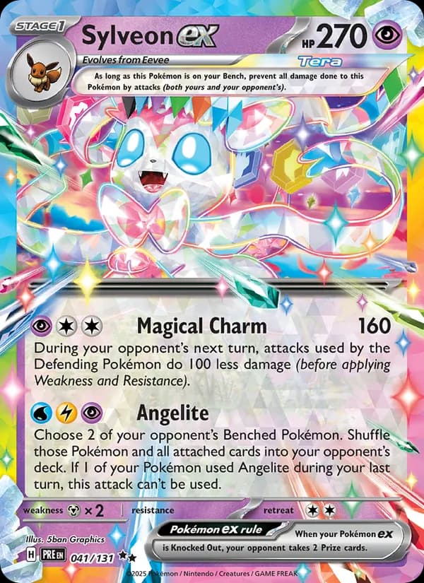 Sylveon ex, catalogue front
