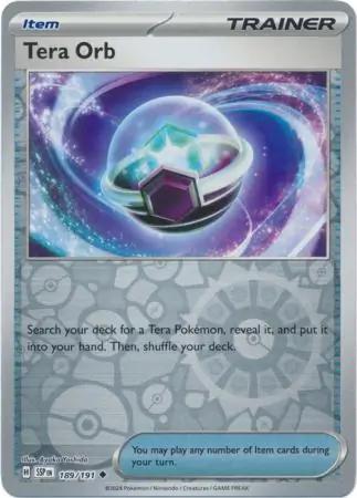 Tera Orb, catalogue front