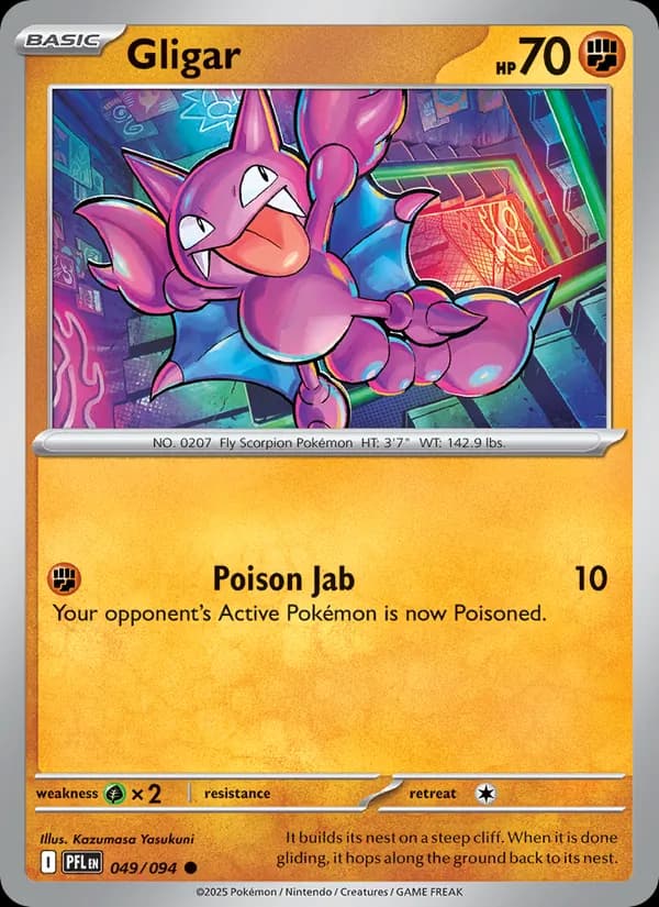 Gligar, catalogue front