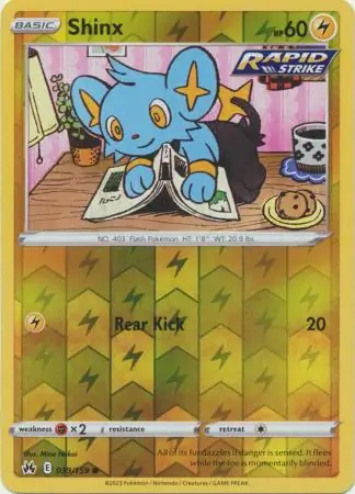 Shinx, catalogue front