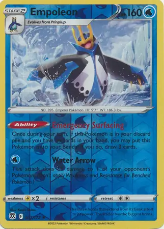 Empoleon, catalogue front