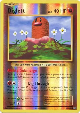 Diglett, catalogue front