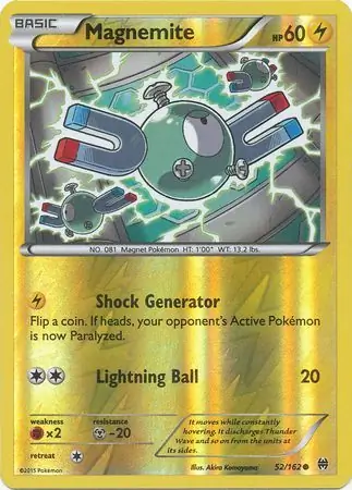 Magnemite, catalogue front