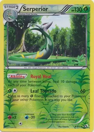 Serperior, catalogue front