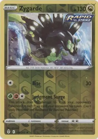 Zygarde, catalogue front