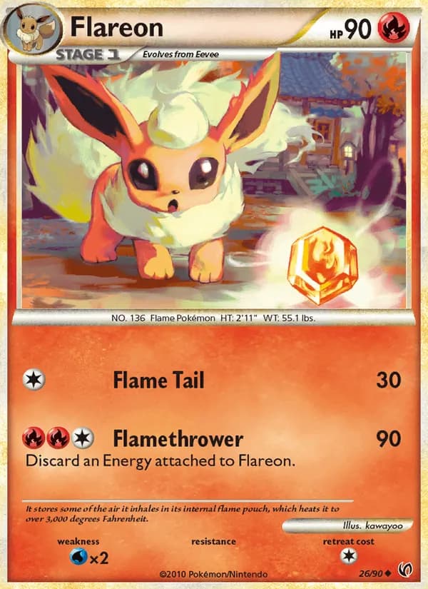 Flareon, catalogue front