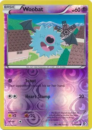 Woobat, catalogue front
