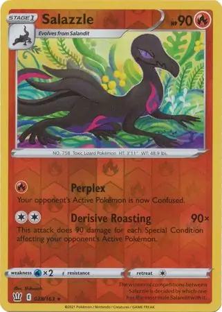 Salazzle, catalogue front