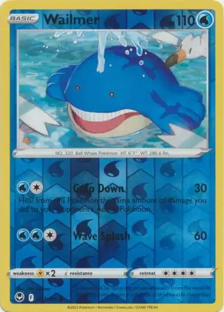 Wailmer, catalogue front