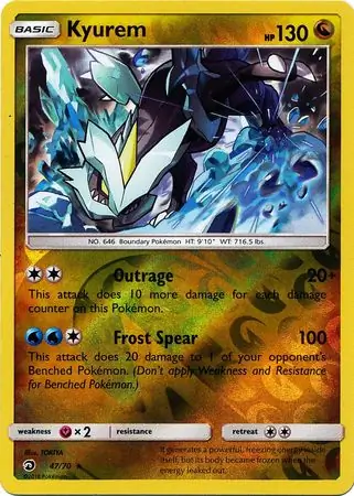 Kyurem, catalogue front