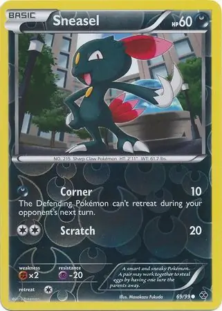 Sneasel, catalogue front