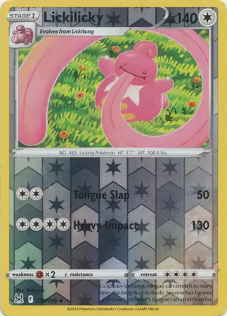 Lickilicky, catalogue front