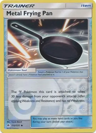 Metal Frying Pan, catalogue front
