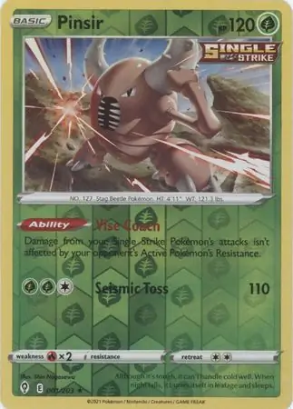 Pinsir, catalogue front
