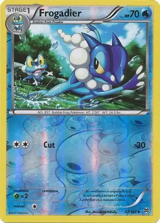 Frogadier, catalogue front