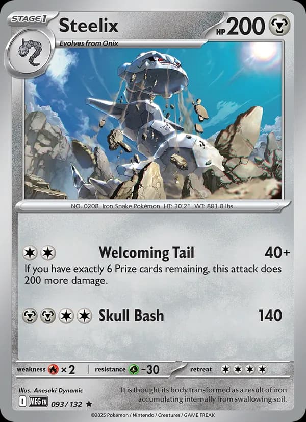 Steelix, catalogue front