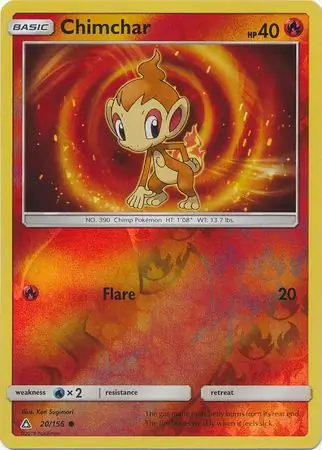 Chimchar, catalogue front
