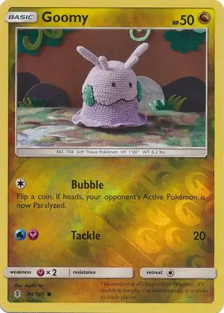 Goomy, catalogue front