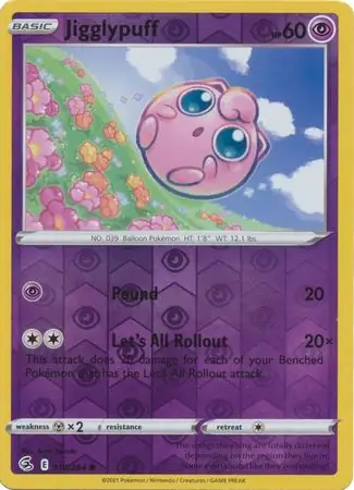 Jigglypuff, catalogue front