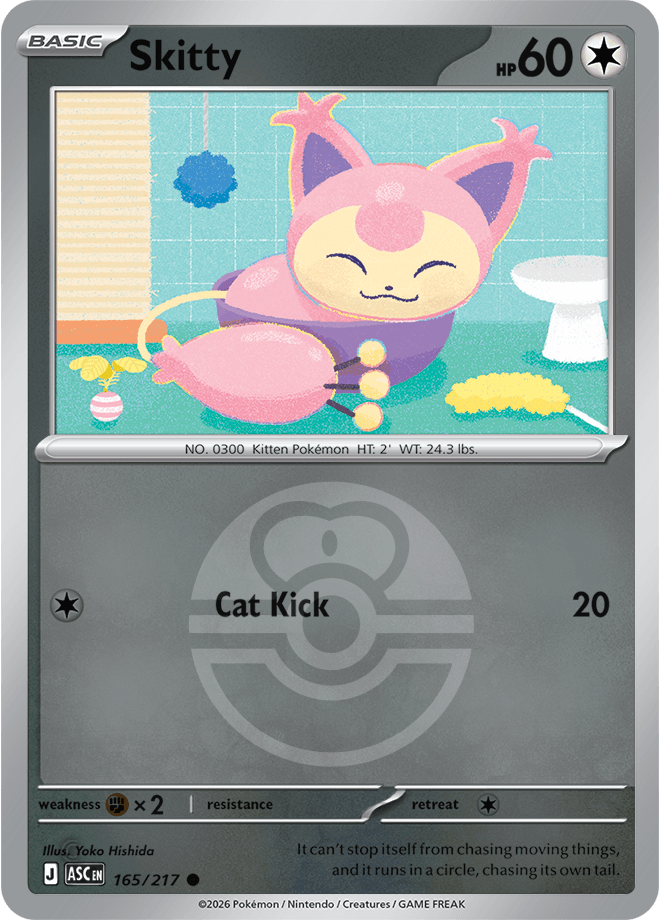 Skitty, catalogue front
