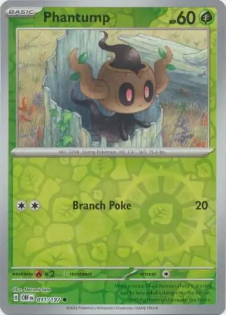 Phantump, catalogue front