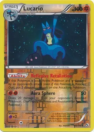 Lucario, catalogue front