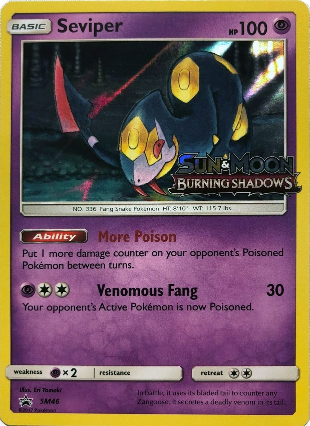 Seviper, catalogue front