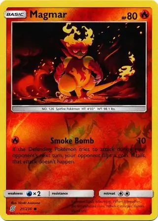 Magmar, catalogue front