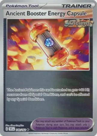 Ancient Booster Energy Capsule, catalogue front