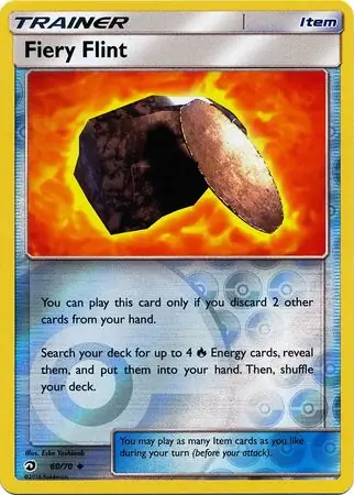Fiery Flint, catalogue front