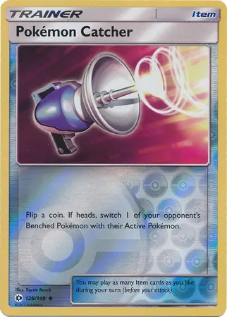 Pokémon Catcher, catalogue front
