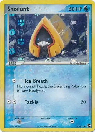 Snorunt, catalogue front