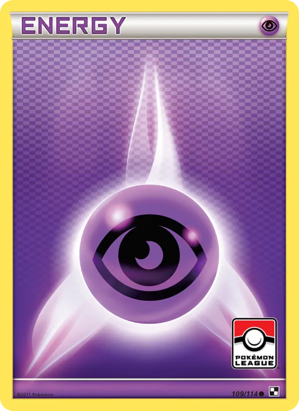 Psychic Energy, catalogue front