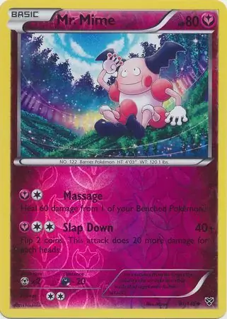 Mr. Mime, catalogue front