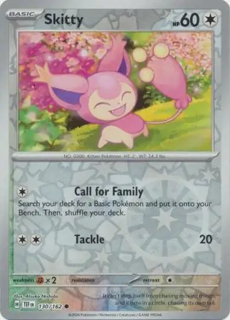 Skitty, catalogue front