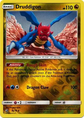 Druddigon, catalogue front
