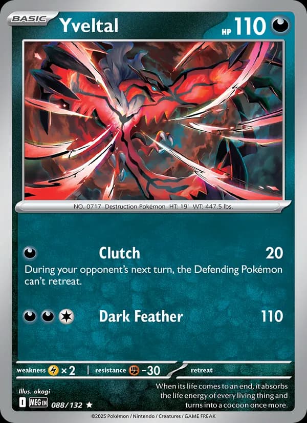 Yveltal, catalogue front