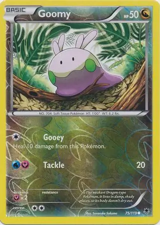 Goomy, catalogue front