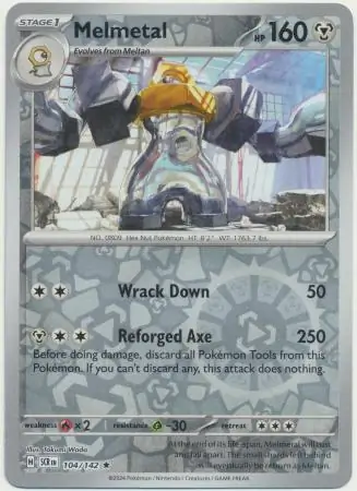 Melmetal, catalogue front