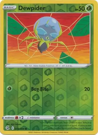 Dewpider, catalogue front