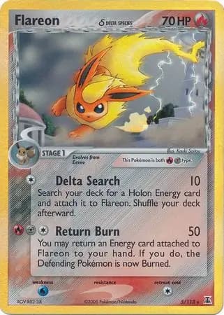Flareon δ, catalogue front
