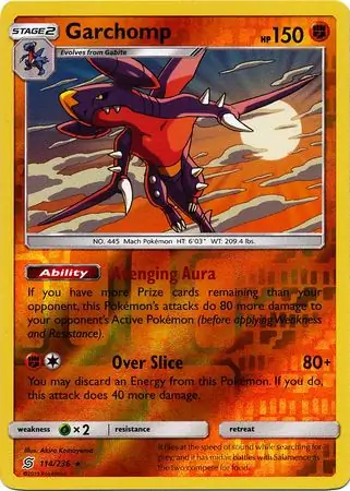 Garchomp, catalogue front