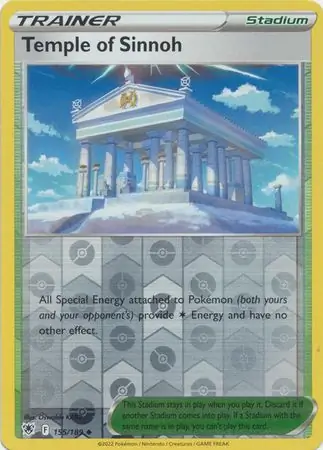 Temple of Sinnoh, catalogue front