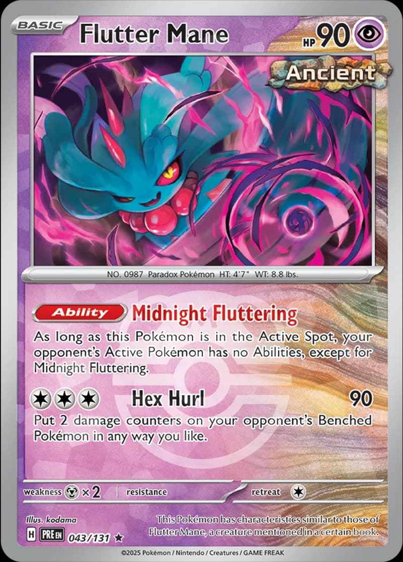 Flutter Mane, catalogue front