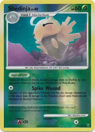 Shedinja, catalogue front